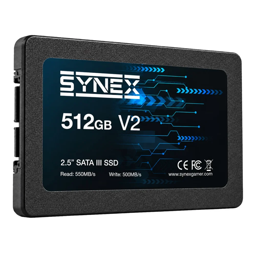 SSD Synex V2 512gb Sata Iii Leitura 550mbs E