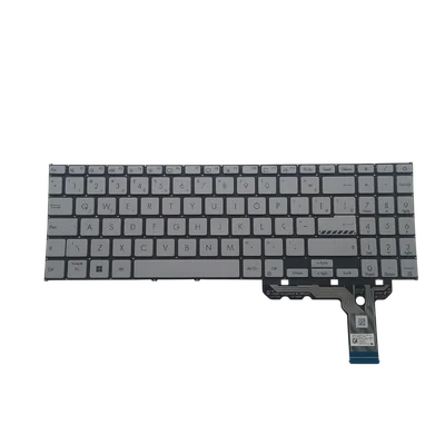 Teclado P/ Notebook Asus Vivobook Go 15 E1504ga - Cinza