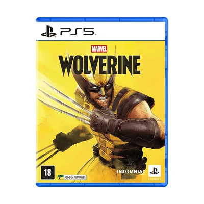 Jogo Marvel's Wolverine Ps5 Físico (lacrado)