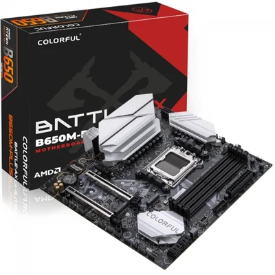 Placa Mãe Colorful Battle-ax B650m-plus V14, Chipset B650, Amd Am5, Matx, Ddr5