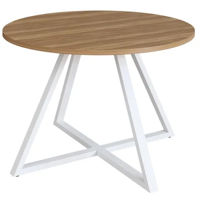 Mesa Para Escritorio 110 Cm 25916 Nogal Sevilha Branco Artesano Nogal Sevilha Branco
