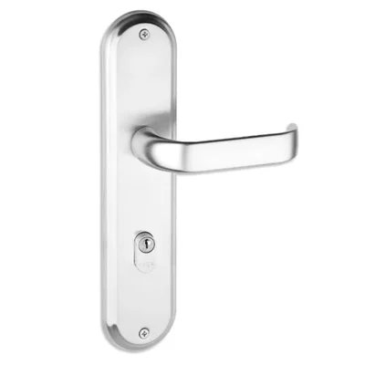 Fechadura Brava Externa 45mm Espelho E920 M105 Inox Polido Cr Haga