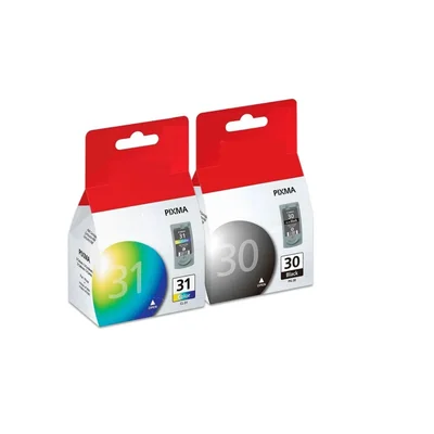 Kit Cartucho Canon Pg-30 Preto 11ml Pg-31 Color 9ml Pixma