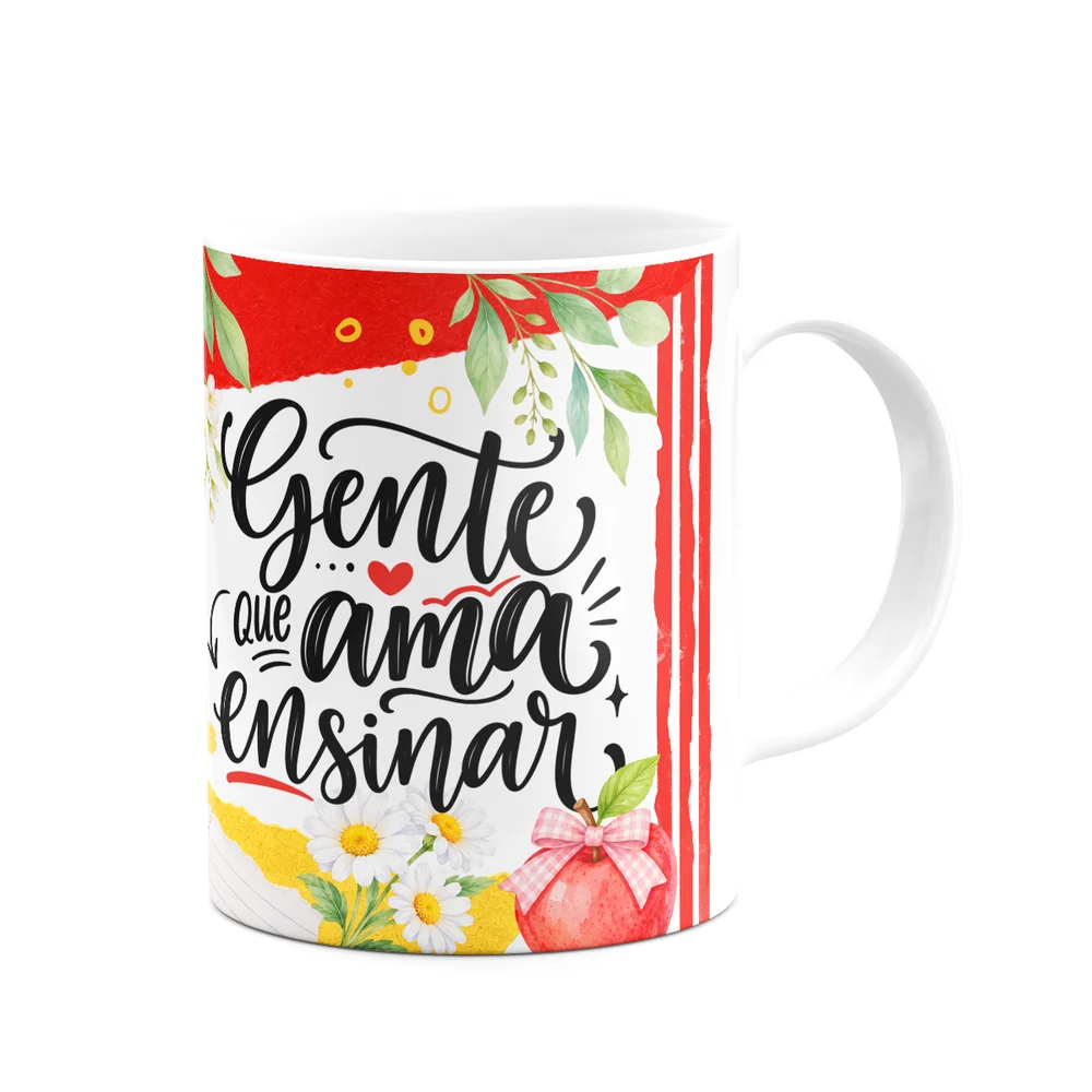 Imagem 5 de 5 do produto Caneca Professores - Gente Que Ama Ensinar - Profa