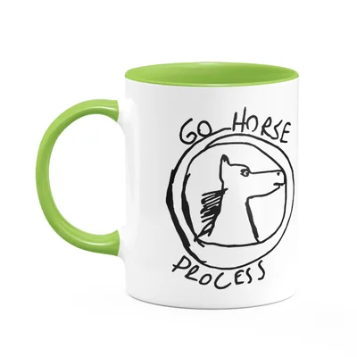 Caneca Dev Programador - Go Horse - 325ml - B-lightgreen