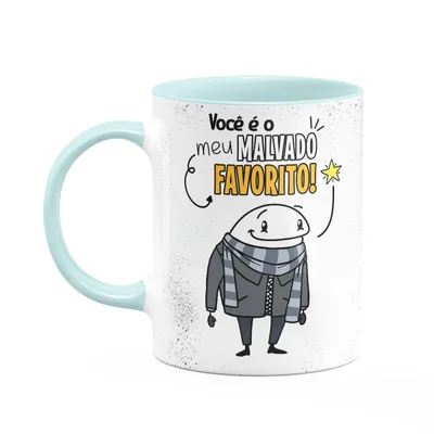 Caneca Flork - Você É O Meu Malvado Favorito - B-babytblue
