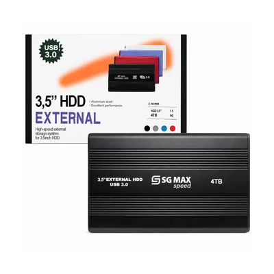 Hd Externo 4TB 3,5 Usb 3.0 Com Fonte Sgm4TBext Sgmax