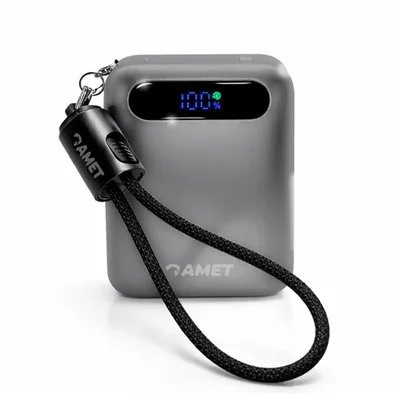 Power Bank Carregador Portatil Amet 10000mah Turbo 20w Usb