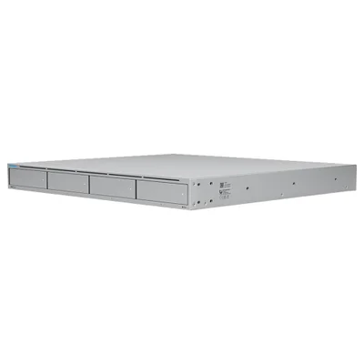 Storage Nas Ubiquiti 1u 4baias Para Hdd/ssd 2.5"/3.5" 02sfp+ 10gb Mais 01lan Giga Unas-pro-4-br Rack