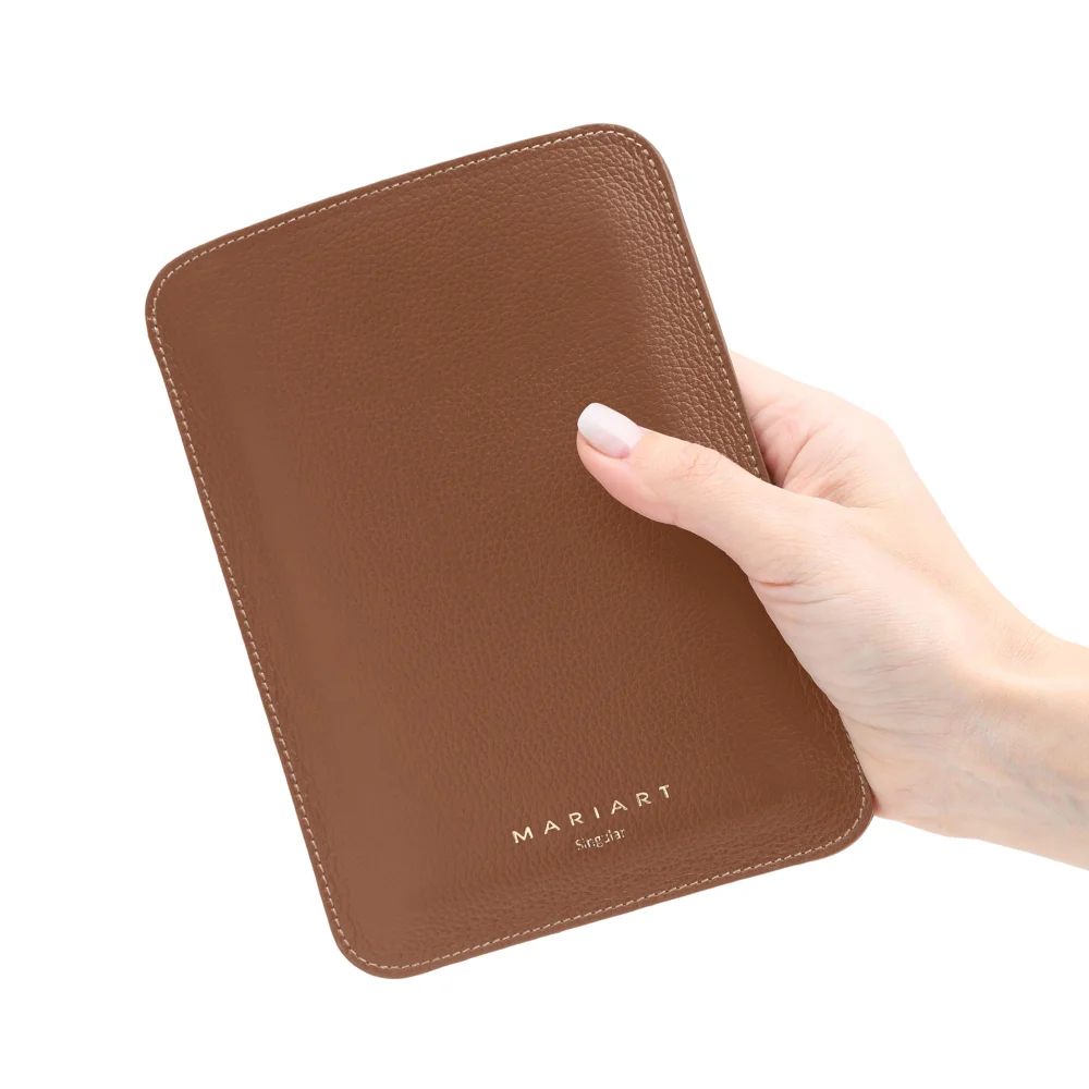 Imagem 2 de 5 do produto Capa Para Kindle 12º Geração Colorsof/paperwhite De Couro Mariart Cor:camel