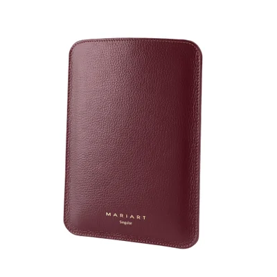 Capa Para Kindle Básico De Couro Mariart Cor:rubi