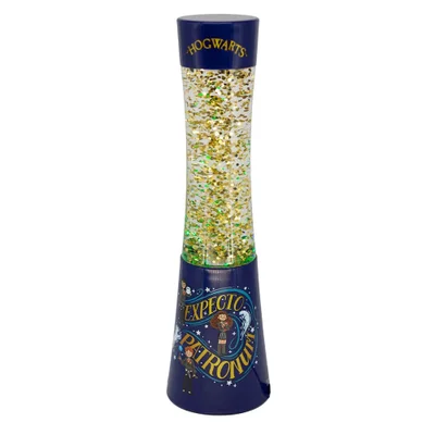 Luminária Com Glitter Zona Criativa Harry Potter - Hogwarts
