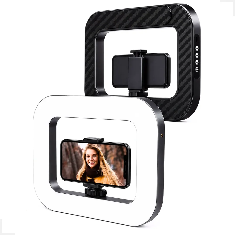 ? Ring Light Recarregável Usb-c Luz Circular Vídeos Fotos 20w