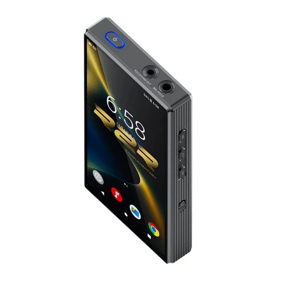 Imagem 3 de 5 do produto Media Player De Áudio Fiio M33 R2r Hi-res Android 13 128GB Bluetooth Wi-fi Dac 4.4mm Preto