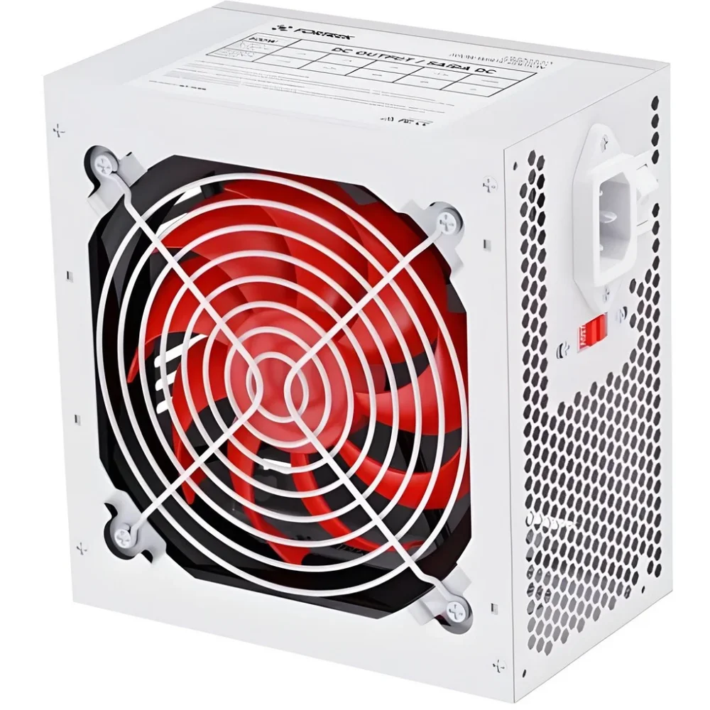 Fonte Gamer de Alimentação 500w Para PC Atx Fortrek Crusader Branca