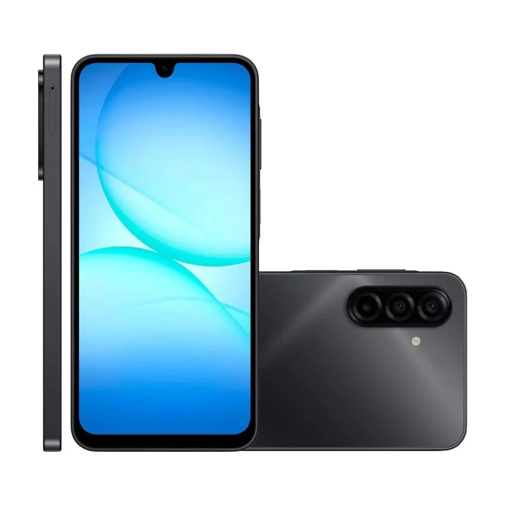 Celular Samsung Galaxy A17 4g 128GB 4gb Câmera 50mp Tela 6.7'' Preto