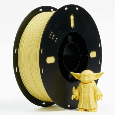 Filamento Pla Lite Flashforge Para Impressora 3d Amarelo Creme 1 Kg 1.75mm