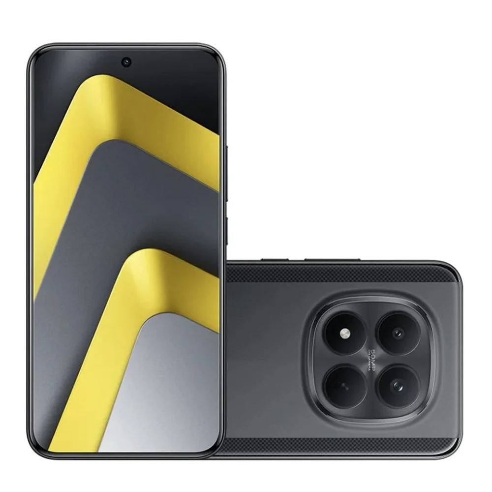 Smartphone Xiaomi Poco M8 Pro 5g 12gb Ram 512gb AmoLED 1,5k 120hz Câmera 50mp Ois Bateria 6500mah - Preto