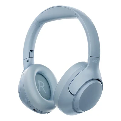 Headset Qcy H3 Anc Adaptativo, Bluetooth 5.3 Multiponto, 60h + Cabo P2 - Azul Acinzentado