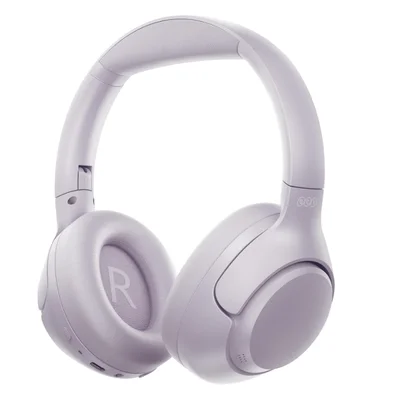 Headset Qcy H3 Anc Adaptativo, Bluetooth 5.3 Multiponto, 60h + Cabo P2 - Roxo