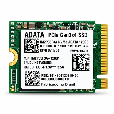 SSD Nvme Adata 128GB PCie Gen3x4 M.2 2230