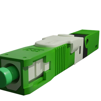 Conector Optico Sc Apc One Click 10 Unidades