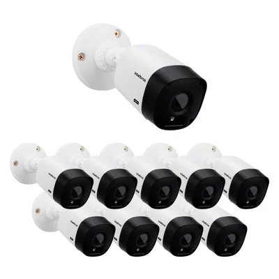 Kit 10 Câmeras Hdcvi 1 Megapixel Hd 20m Vhl 1120 B G2 Intelbras