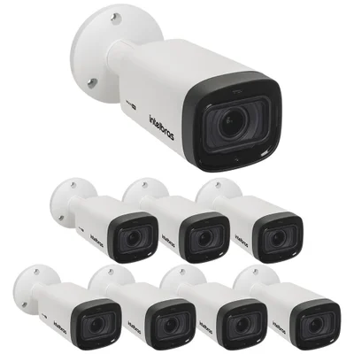Kit 8 Câmeras Multi Hd 1 Megapixel 50m Varifocal Vhd 3150 Vf G7 Intelbras
