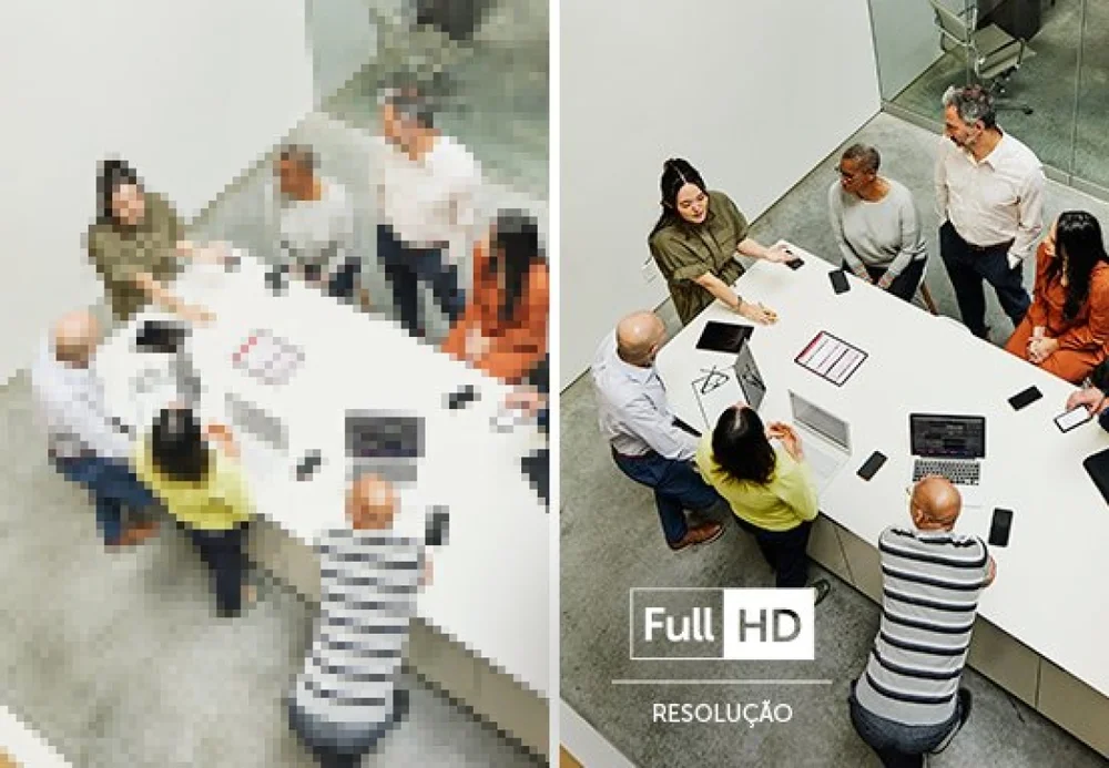 Kit 8 Câmeras Multi Hd 2 Megapixels 20m Vhd 1220