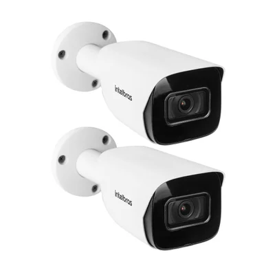 Kit 2 Câmeras Ip 2 Megapixels 40m Inteligência Artificial Vip 3240 Ia G2 Intelbras