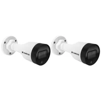 Kit 2 Câmera Ip 2 Megapixels 36mm 20m Poe Vip