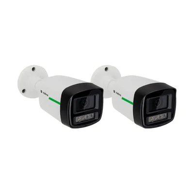 Kit 2 Câmeras Ip 2 Megapixels 30m Super Color C/ Áudio Vip 3230 Sc Ia Intelbras