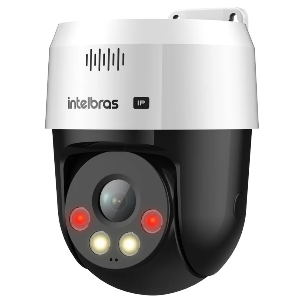 Kit 3 Câmera Ip Mini Speed Dome 3 Megapixels 30m