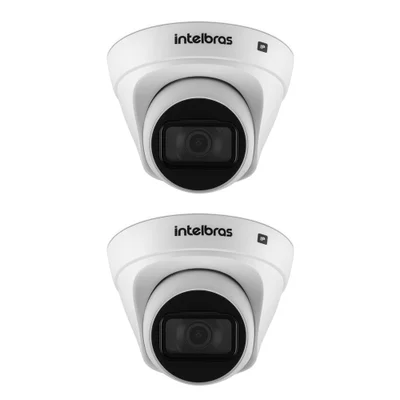 Kit 2 Câmeras Ip 2 Megapixels Full Hd 30m Starlight Vip 3230 D Sl G3 Intelbras