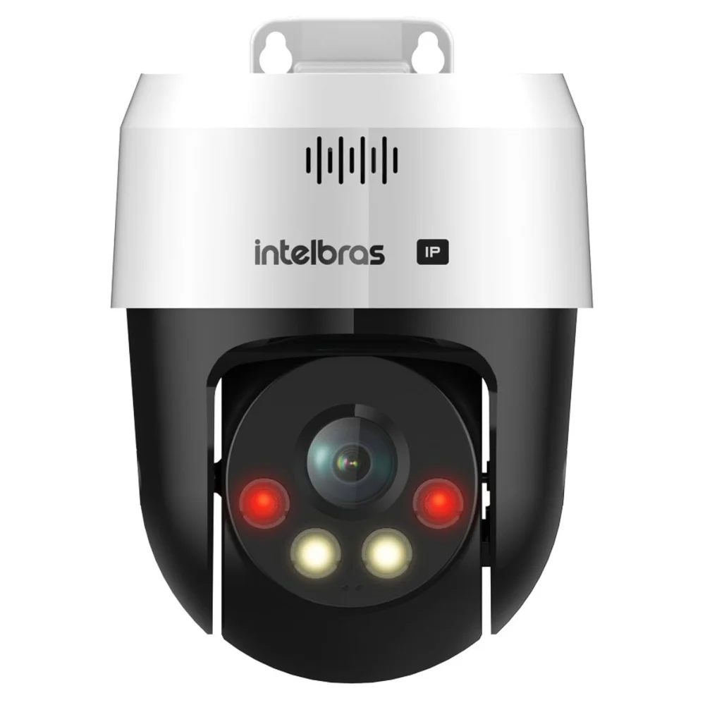 Kit 5 Câmera Ip Mini Speed Dome 3 Megapixels 30m
