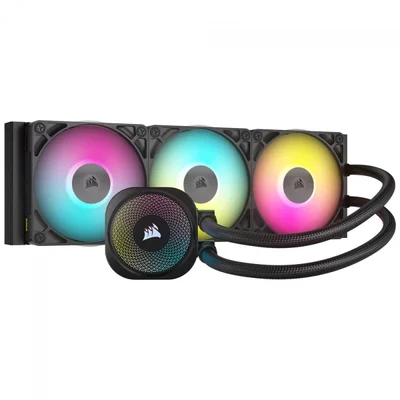 Water Cooler Corsair Icue Link Titan 360 Rx, RGB, 360mm, Intel-amd, Pwm, Preto, Cw-9061018-ww