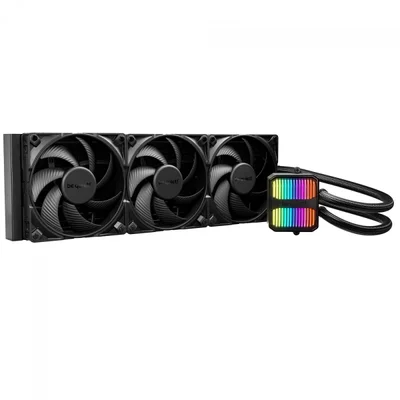 Water Cooler Be Quiet Silent Loop 3, ARGB, 420mm, Pwm, Intel/amd, Preto, Bw026