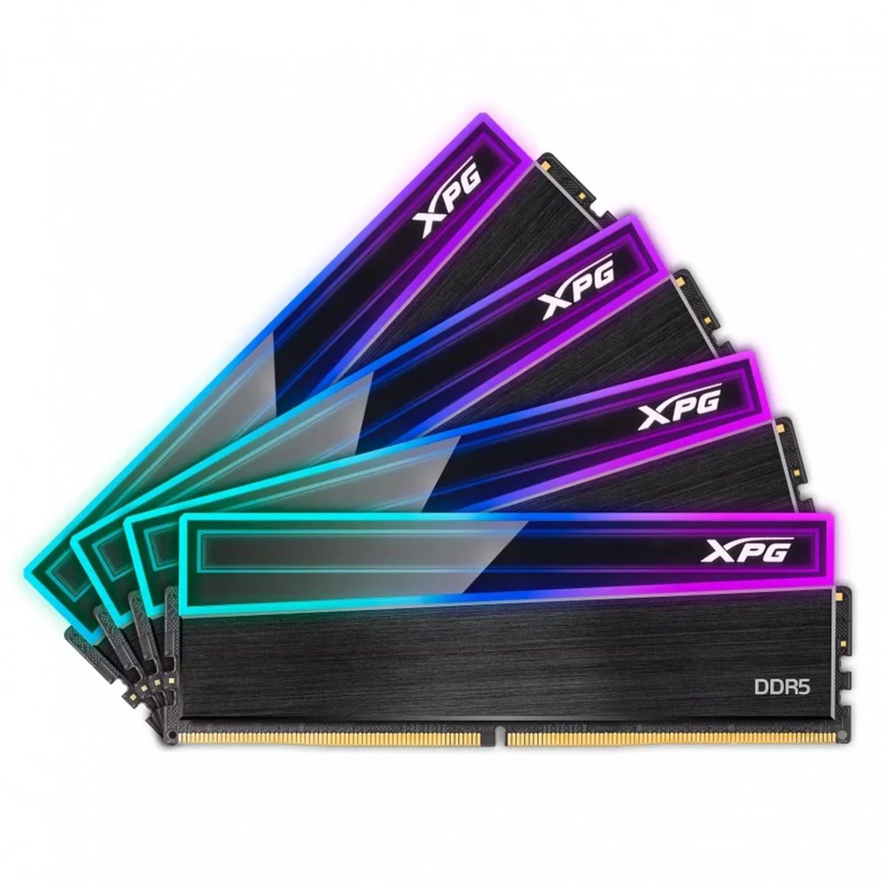 XPG RGB DDR5-5600 16GB×2 Memória Ddr5 Xpg Novakey RGB 16gb 5600mhz Preto