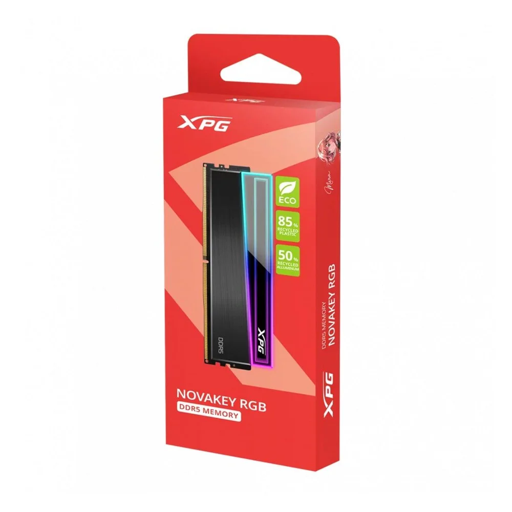 Memória Ddr5 Xpg Novakey RGB 16gb 5600mhz Preto