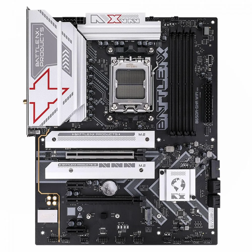 Placa Mãe Colorful Battle-ax B650a-gha Wifi V14, Chipset B650, Amd Am5, Atx, Ddr5
