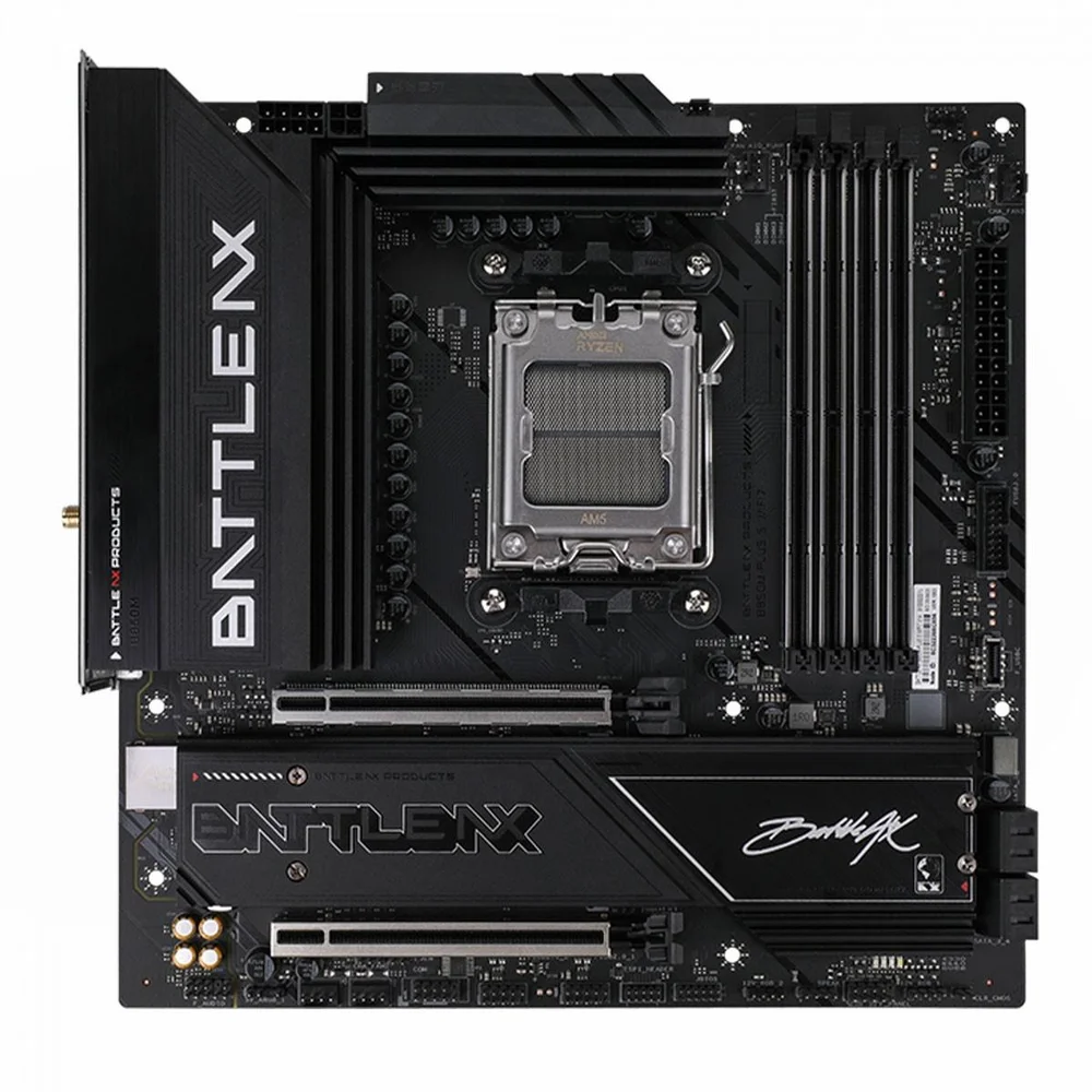 Placa Mãe Colorful Battle-ax B850m-plus S Wifi7 V14, Chipset B850, Amd Am5, Matx, Ddr5
