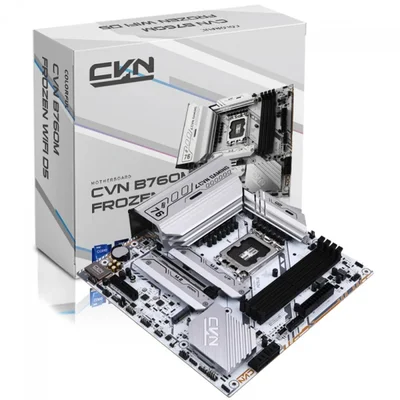 Placa Mãe Colorful Cvn B760m Frozen Wifi D5 V20, Chipset B760, Intel LGA 1700, Matx, Ddr5