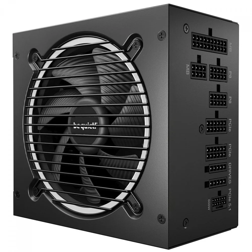 Fonte Be Quiet Pure Power 13 M, 1200w, 80 Plus Gold, Pfc Ativo, Full Modular, Preto, Bp029us