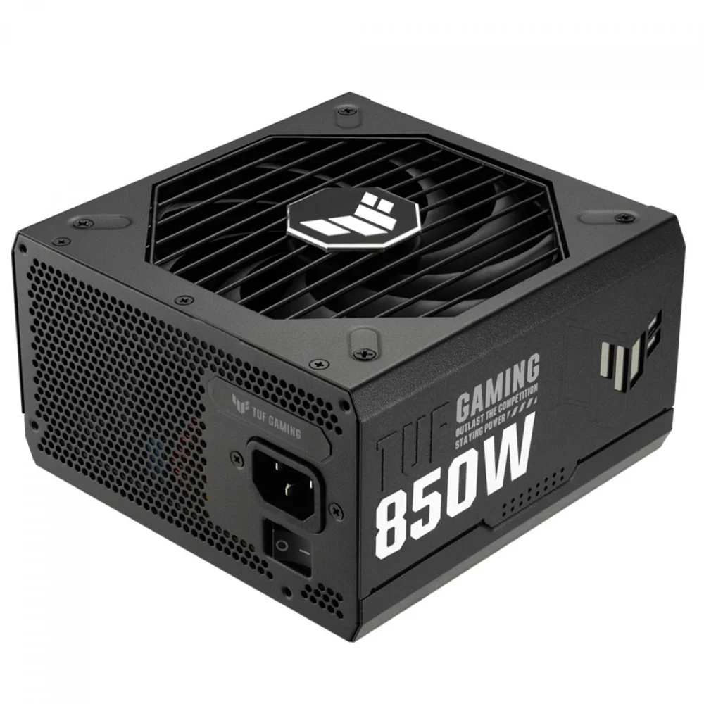 Fonte Asus Tuf Gaming 850g, 850w, 80 Plus Gold, Pfc Ativo, Full Modular, Preto, 90ye00s2-b0sa00