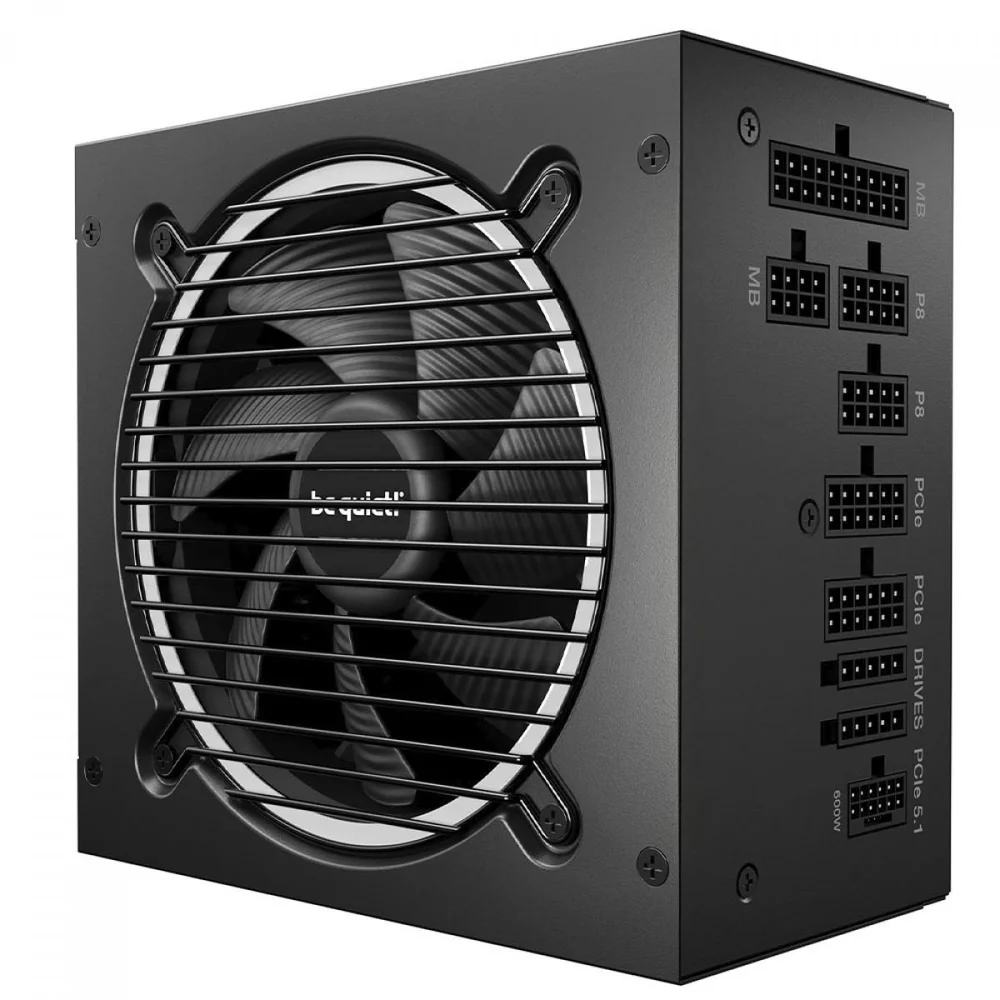 Fonte Be Quiet Pure Power 13 M, 1000w, 80 Plus Gold, Pfc Ativo, Full Modular, Preto, Bp028br