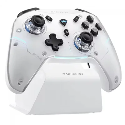 Controle Gamer Machenike G5pro Max Se, Wireless/bluetooth, Hall Effect, Branco, Jj02g700c