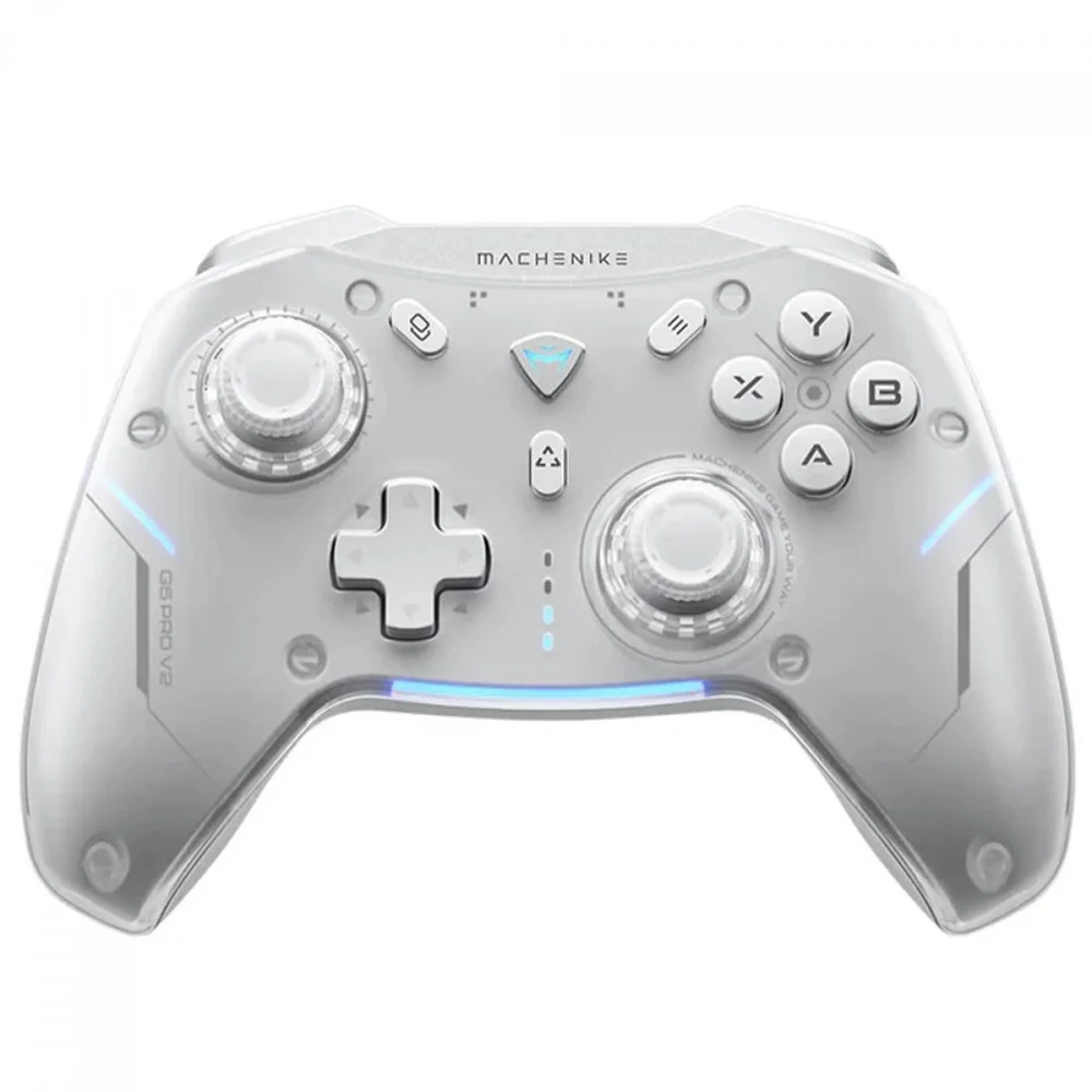 Controle Gamer Machenike G5 Pro V2, Wireless/bluetooth, Hall Effect, Branco, Jj02gl00b