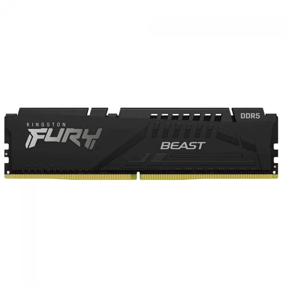 Memória Ddr5 Kingston Fury Beast Expo, 8GB, 5600mhz, Black, Kf556c36bbe-8