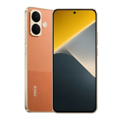 Smartphone Xiaomi Poco X8 5g 8GB 256gb Câmera 50mp Ois - Bateria 8340mah - Laranja