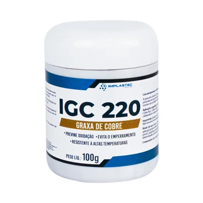 Pasta De Cobre Implastec Igc 220 - 100g